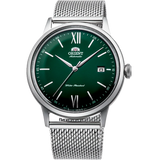 Orient Bambino Version 6 Stainless Steel Strap Men Watch RA-AC0018E30B