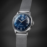 Orient Bambino Blue Dial With Milanese Strap Men Watch RA-AC0019L10B