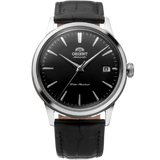 Orient Bambino Version 7 Black Leather Strap Men Watch RA-AC0M02B30B