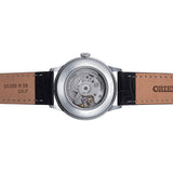 Orient Bambino Version 7 Black Leather Strap Men Watch RA-AC0M02B30B