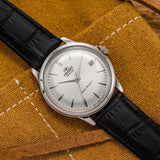 Orient Mechanical Claasic Black Leather Strap Men Watch RA-AC0M03S10B