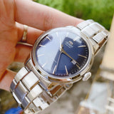ORIENT RA-AC0M10L30B BAMBINO BLUE DIAL STEEL WATCH
