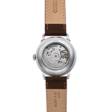 Orient Bambino Limited Edition Brown Leather Strap Men Watch RA-AC0M14L30B