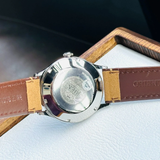 Orient Bambino Version 4 Brown Leather Strap Men Watch RA-AC0P01E10B