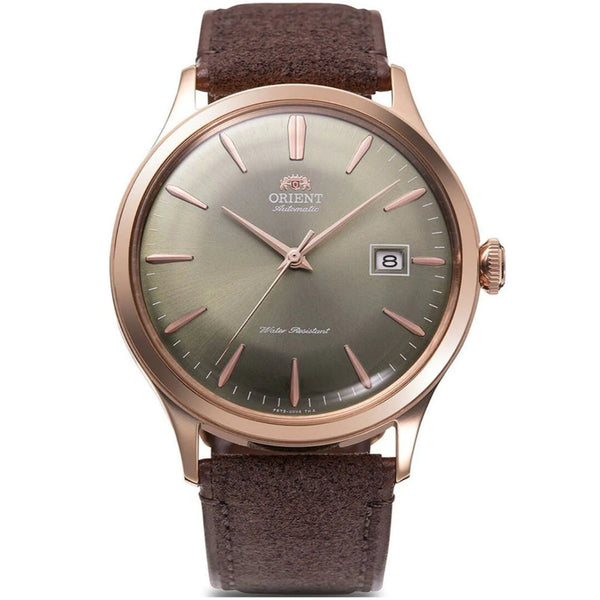 Orient Classic Brown Leather Strap Men Watch RA-AC0P04Y10B
