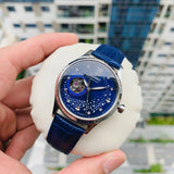 Orient Blue Dial Leather Strap Women Watch RA-AG0018L10B