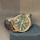 Orient Classic Sun & Moon Brown Dial Automatic Men's Watch RA-AK0009T10B
