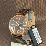 Orient Classic Sun & Moon Brown Dial Automatic Men's Watch RA-AK0009T10B