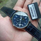 Orient Monophase Blue Dial Leather Strap Unisex Watch RA-AK0011D10B