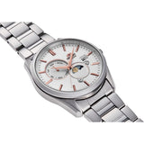 Orient Moonphase Silver Stainless Steel Strap Unisex Watch RA-AK0306S10B
