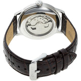 Orient Bambino Automatic GMT Brown Leather Strap Men’s Watch RA-AK0705R30B