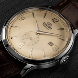 Orient Bambino Brown Leather Strap Men Watch RA-AP0003S30B