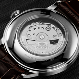 Orient Bambino Brown Leather Strap Men Watch RA-AP0003S30B