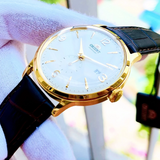 Orient Small Seconds Brown Leather Strap Men Watch RA-AP0004S10B