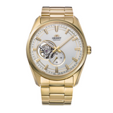 Orient Mechanical Gold Stainless Steel Strap Men Watch RA-AR0007S30B