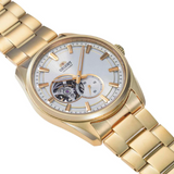 Orient Mechanical Gold Stainless Steel Strap Men Watch RA-AR0007S30B