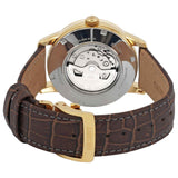 Orient Automatic White Dial Brown Leather Strap Men Watch RA-AS0010S10B