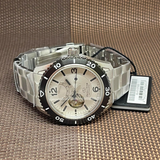 Orient Star Silver Stainless Steel Strap Men Watch RE-AT0107S00B