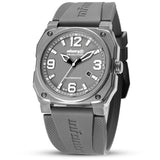 Infantry Revolution Series The Autopilot Grey Silicone Strap Men Watch REVO-AUTO-04-V2