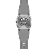 Infantry Revolution Series The Skeleton Grey Silicone Strap Men Watch REVO-SKL-04-V2