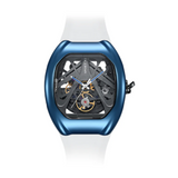 Cronus Art Sport R1 Precision White Strap Men's Watch -  Skeleton Dial | RI-002