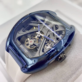 Cronus Art Sport R1 Precision White Strap Men's Watch -  Skeleton Dial | RI-002