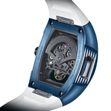 Cronus Art Sport R1 Precision White Strap Men's Watch -  Skeleton Dial | RI-002