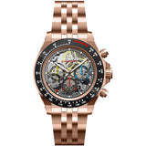 INFINITIE ROBUSTIOUS ROSE GOLD STEEL WATCH  RM-D4-03