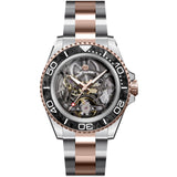 INFINITIE AQUARIST SILVER WITH ROSE GOLD STAINLESS STEEL WATCH  RM-S1-02