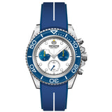 INFINITIE AQUARIST WHITE DIAL BLUE STRAP WATCH  RM-S2-03