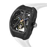 Cronus Art High Quality Fluorine White Watch Band Men Watch RT06-002
