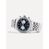 Ratio Street Racer Black Dial Stainless Steel Men's Watch - Reverse Panda | RTC012