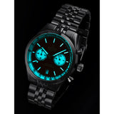 Ratio Street Racer Black Dial Stainless Steel Men's Watch - Reverse Panda | RTC012
