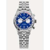 Ratio Street Racer Blue Dial Stainless Steel Men's Watch - Reverse Panda | RTC014