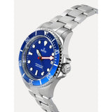 Ratio Free Diver Silver Stainless Steel Strap Men's Watch RTF033