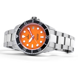 Ratio FreeDiver Sapphire Stainless Steel Orange Dial Quartz RTF035 200M Men's Watch