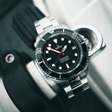 Ratio Free Diver Silver Stainless Steel Strap Men's Watch RTF041
