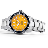 Ratio FreeDiver Sapphire Stainless Steel Yellow Dial Automatic RTF044 200M Men's Watch