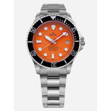 Ratio Free Diver Silver Stainless Steel Strap Men's Watch RTF045