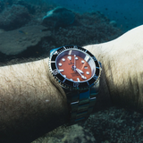 Ratio Free Diver Silver Stainless Steel Strap Men's Watch RTF045