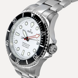 Ratio Free Diver Silver Stainless Steel Strap Men's Watch RTF047