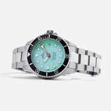 Ratio Free Diver Silver Stainless Steel Strap Men's Watch RTF049