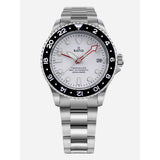 Ratio FreeDiver GMT Series Sapphire Stainless Steel White Dial Automatic RTF057 200M Men's Watch