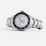 Ratio FreeDiver GMT Series Sapphire Stainless Steel White Dial Automatic RTF057 200M Men's Watch