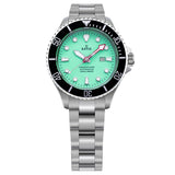 Ratio FreeDiver Sapphire Stainless Steel Green Dial Automatic RTFL835 200M Women's Watch