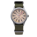 Ratio Quest Men's Field Watch Sapphire Nylon Strap Quartz RTQ011 100M Lewis And Clark Edition