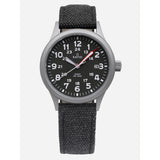 Ratio Free Diver Black Canvas Strap Men's Watch RTQ023