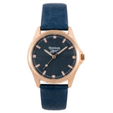 Reebok Blue Dial Leather Strap Women Watch RV-CRE-L2-A3LT-T3