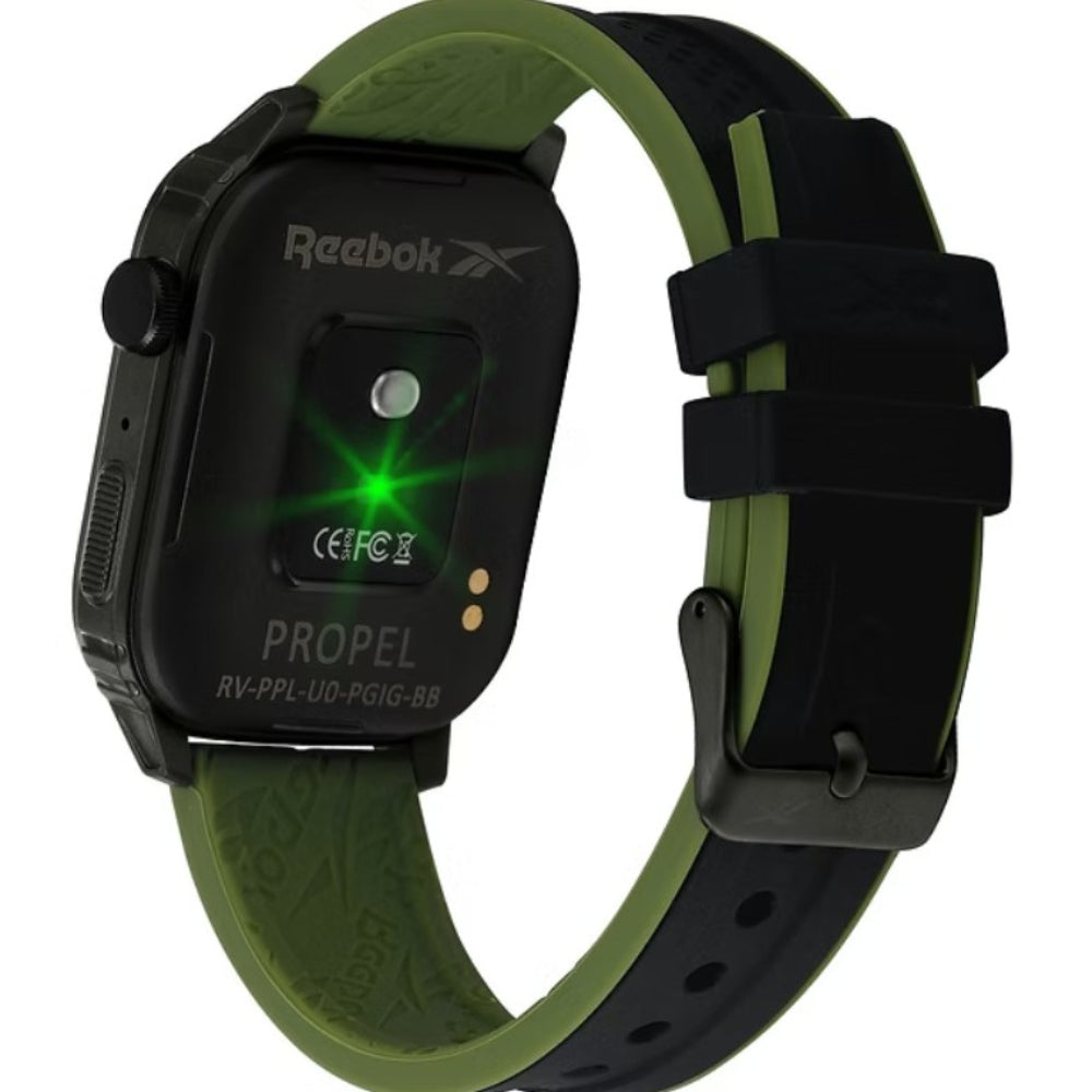 Reebok Digital Green Silicone Strap Men Smartwatch RV-PPL-U0-PGIG-BB (PRE-ORDER)