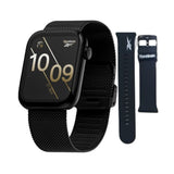 Reebok Relay 3.0 Black Dial Stainless Steel Milanese Strap Men Watch RV-RL3-U0-ABSB-BB